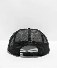 DC Gas Station Riptide Black & White Tie Dye Trucker Hat