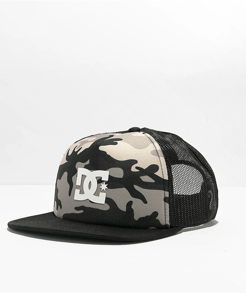 DC Gas Station Stone Camo Trucker Hat