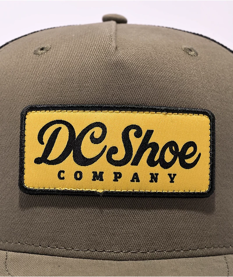 DC Happy Hour Black & Olive Green Trucker Hat