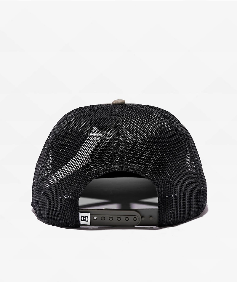 DC Happy Hour Black & Olive Green Trucker Hat