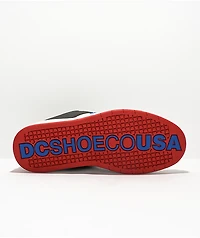 DC Kids Lynx Zero White & Blue Skate Shoes