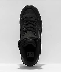 DC Kids Pure High Top Black Skate Shoes