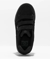 DC Kids Pure V Black Skate Shoes
