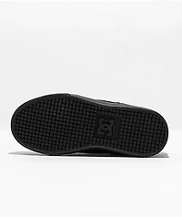 DC Kids Pure V Black Skate Shoes