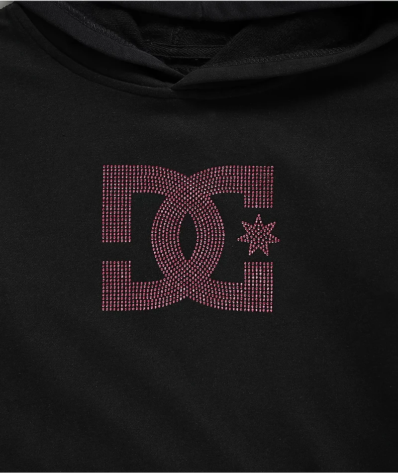 DC Kids Rhinestone Black Hoodie