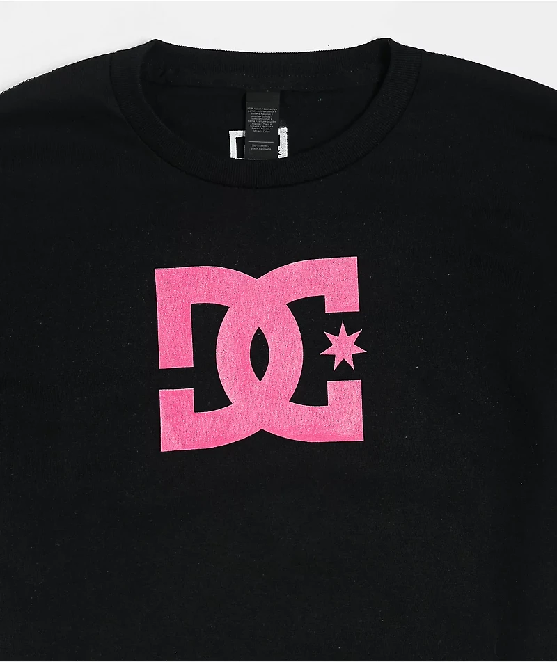 DC Kids Star Black & Pink T-Shirt