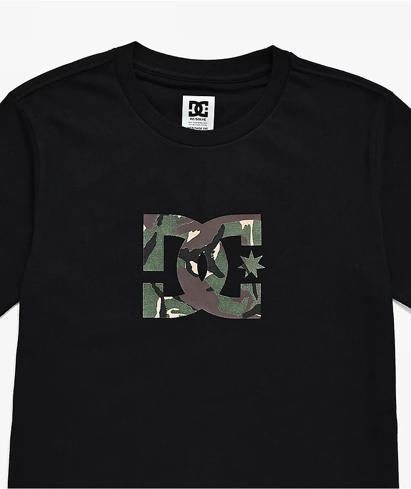 DC Kids Star Filled Black T-Shirt