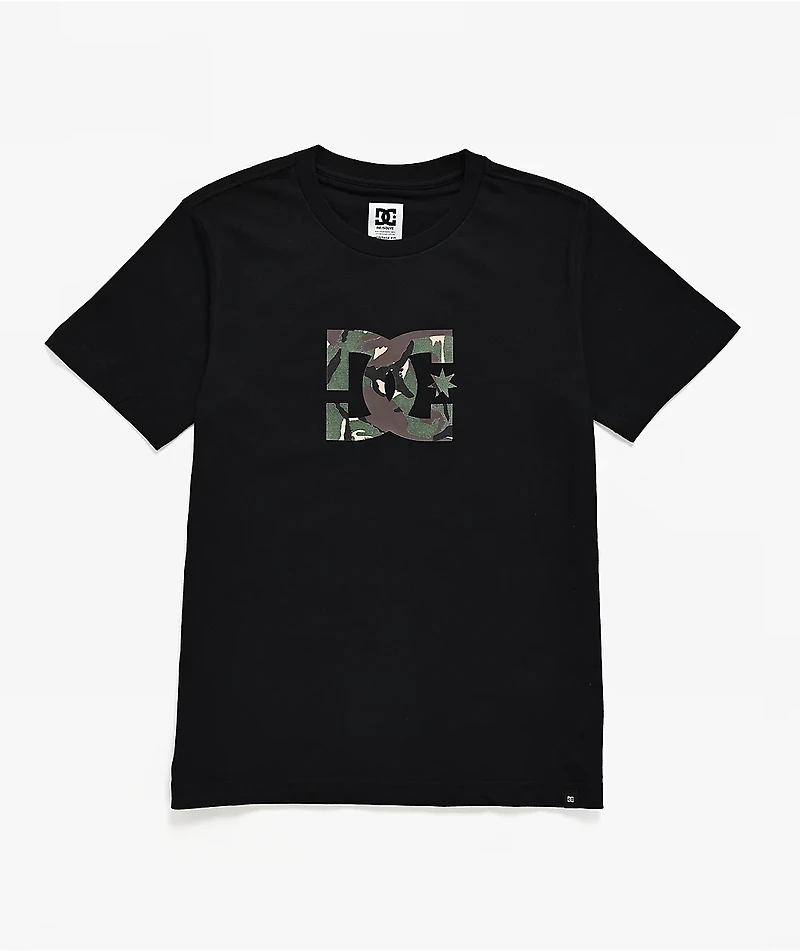 DC Kids Star Filled Black T-Shirt