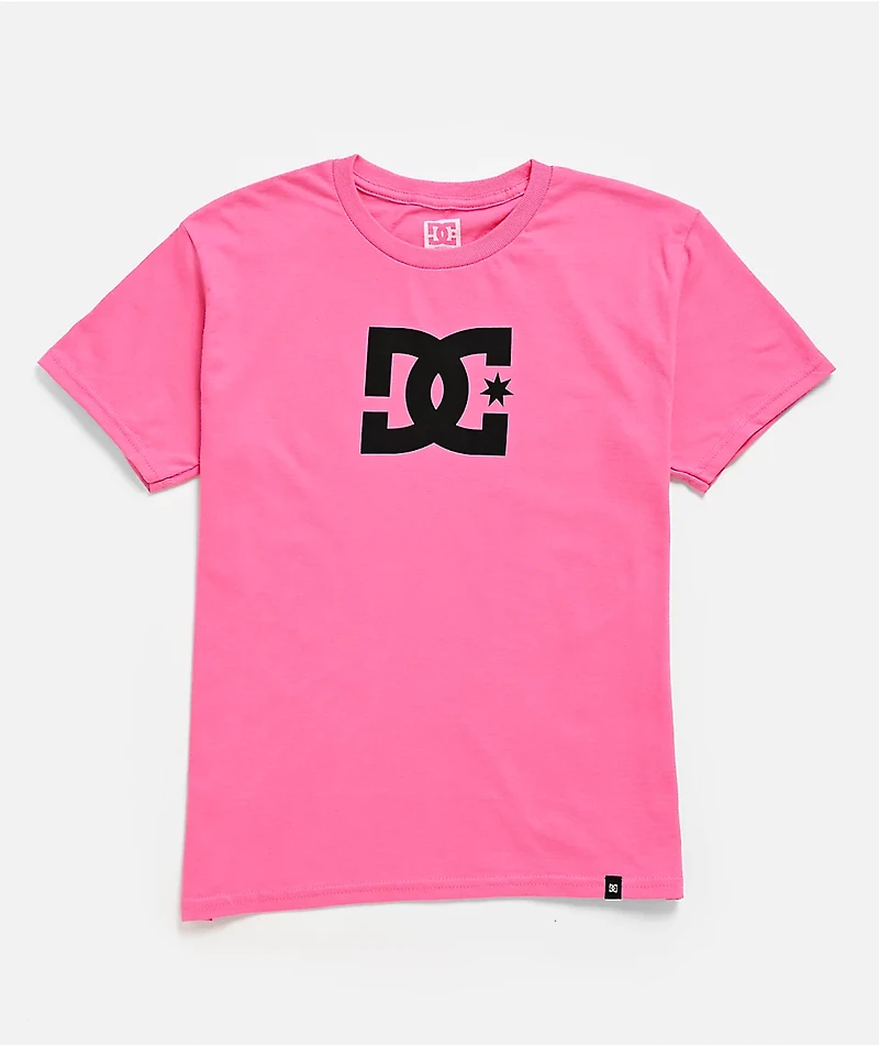 DC Kids Star Pink & Black T-Shirt