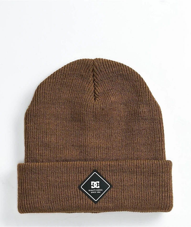 DC Label Bison Brown Beanie