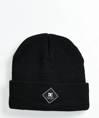 DC Label Black Beanie