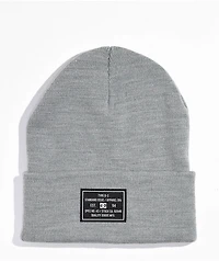DC Label Wild Dove Grey Beanie