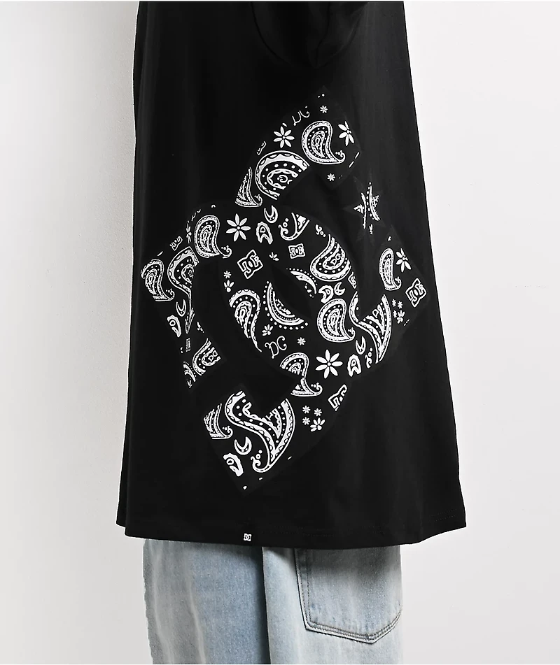 DC Lanai Black & Paisley T-Shirt