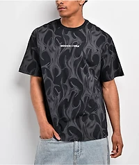 DC Liquid Fuego Black T-Shirt