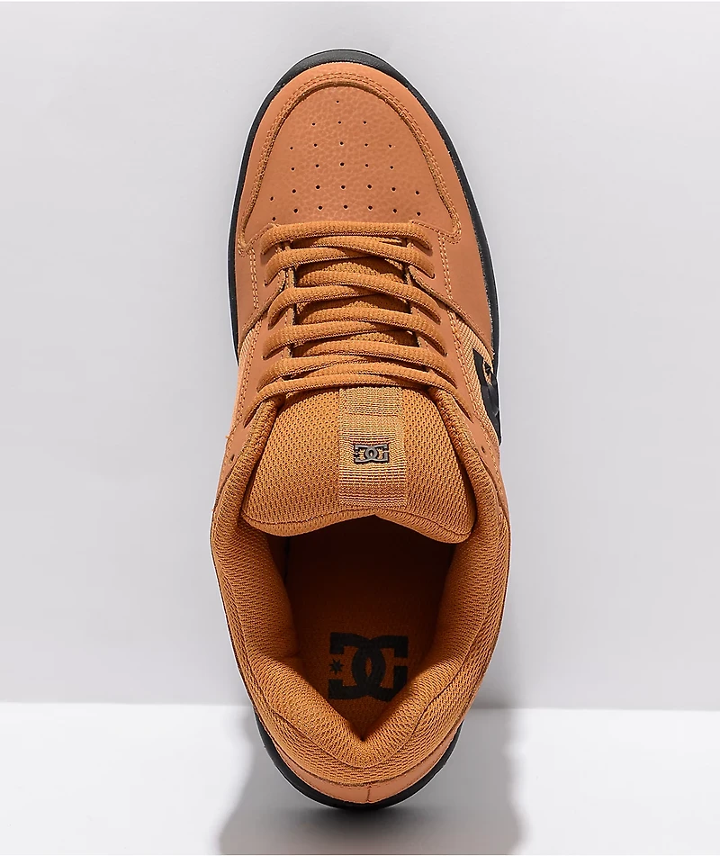 DC Lynx Zero Wheat & Black Skate Shoes