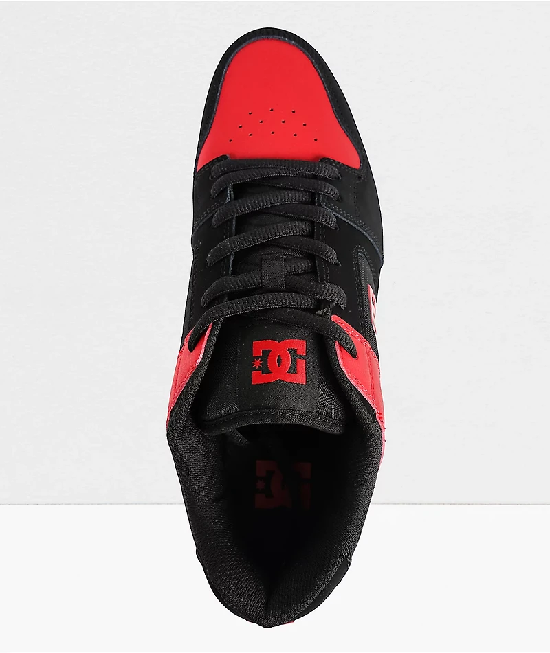 DC Manteca 4 Black & Red Skate Shoes