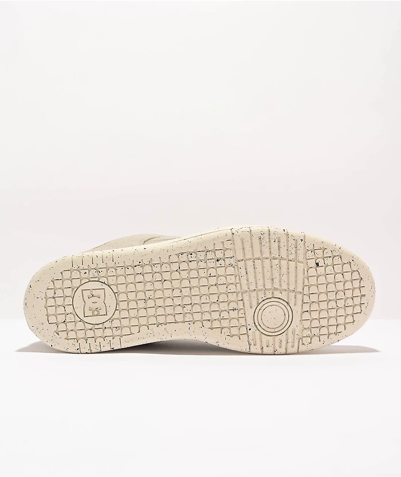 DC Manteca 4 Grey & Natural Skate Shoes