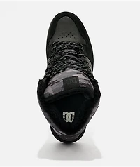DC Manteca 4 Hi Black & Camo Water-Resistant Boots