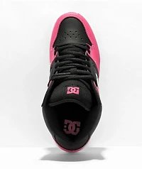 DC Manteca 4 Mid Black & Pink Skate Shoes
