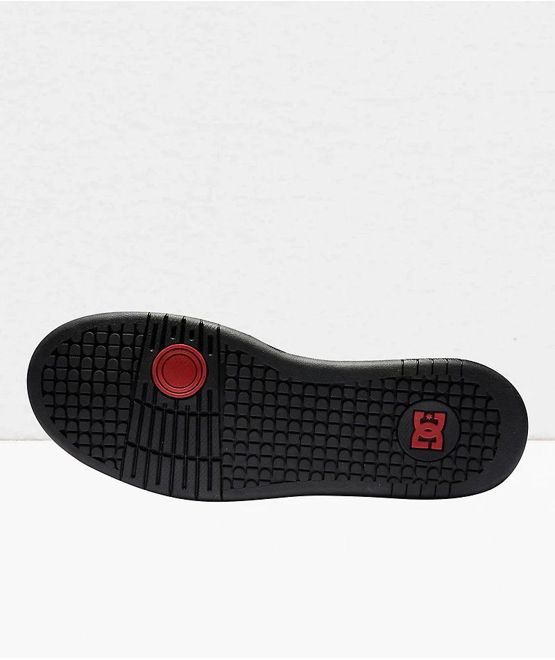 DC Manteca 4 Mid Black & Red Skate Shoes