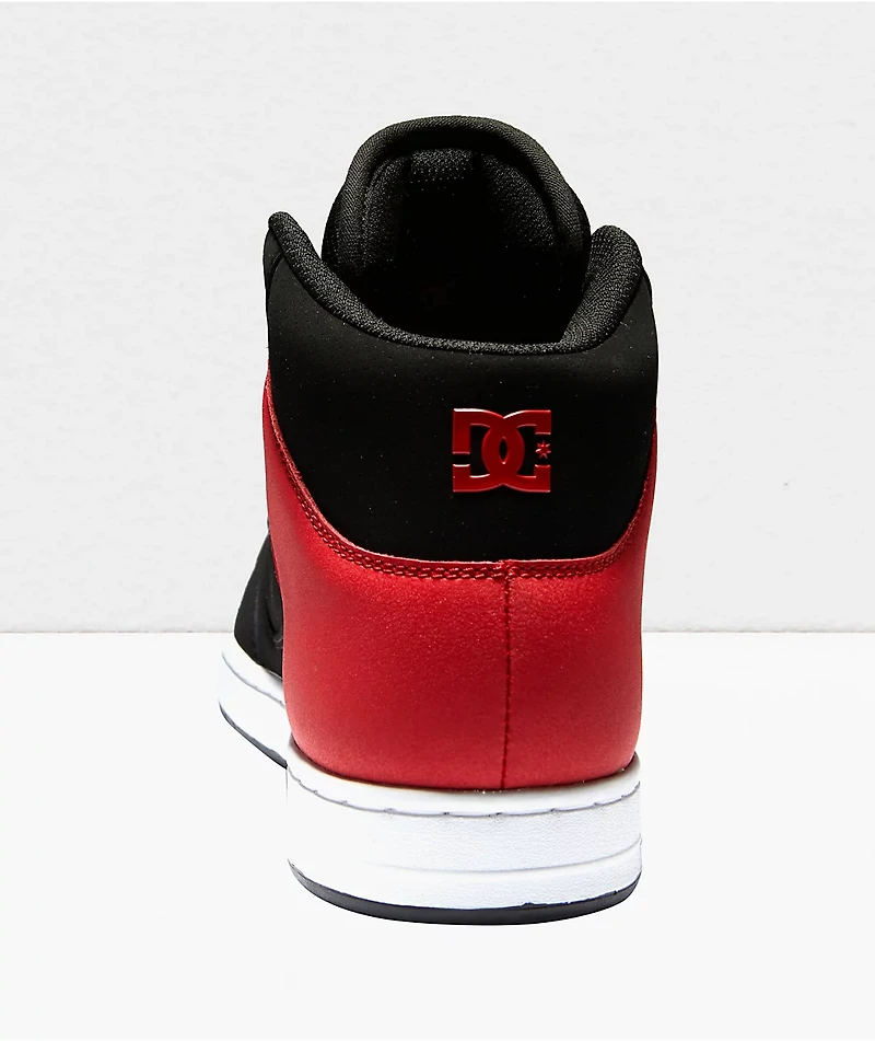 DC Manteca 4 Mid Black & Red Skate Shoes
