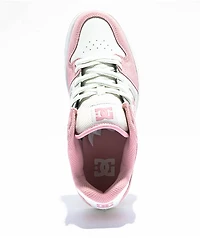 DC Manteca 4 Pink & White Skate Shoes
