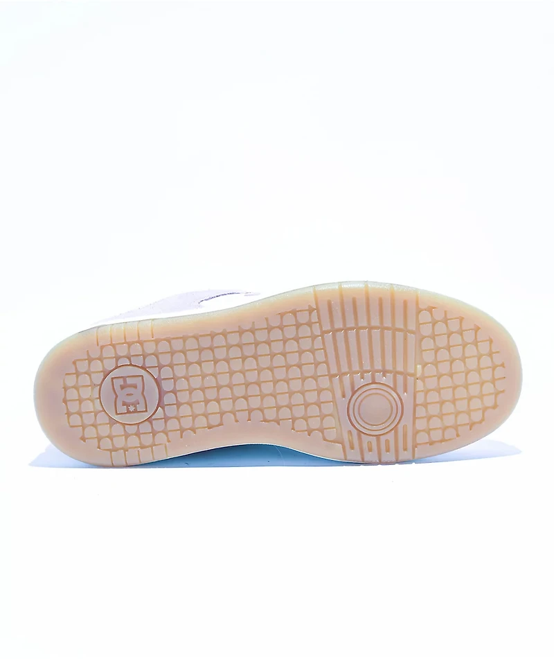 DC Manteca 4 Pink & White Skate Shoes