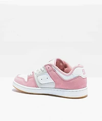 DC Manteca 4 Pink & White Skate Shoes