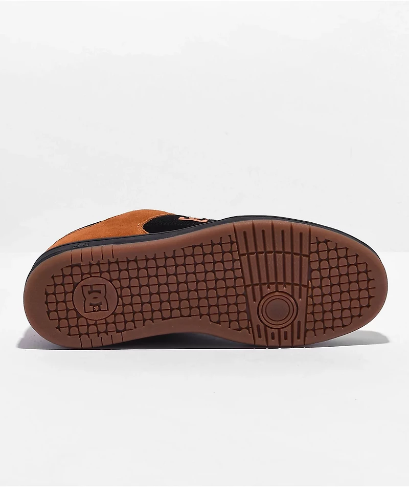 DC Manteca 4 Wheat & Black Skate Shoes