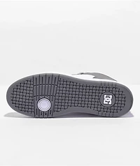 DC Manteca 4 White & Grey High Top Skate Shoes