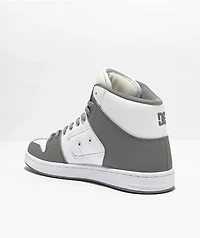 DC Manteca 4 White & Grey High Top Skate Shoes