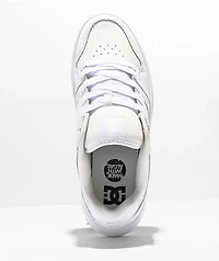 DC Manteca White Platform Shoes