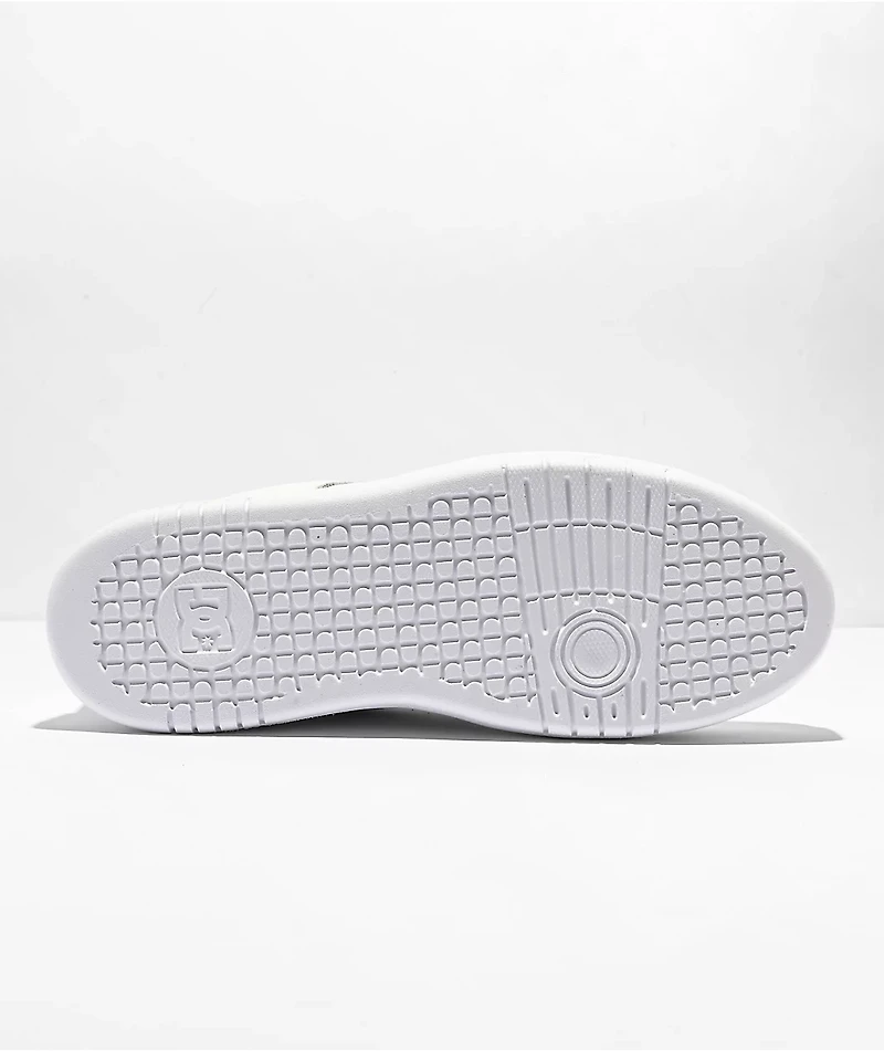 DC Manteca White Platform Shoes