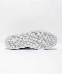 DC Manual Hi TX SE Geometric White Skate Shoes