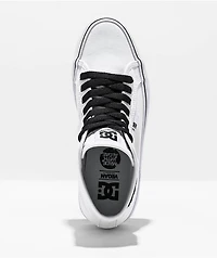 DC Manual Hi White Daisy Platform Shoes