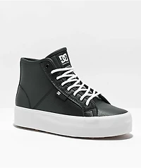 DC Manual Winterized Black & White Platform Shoes