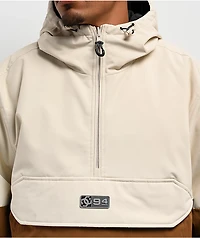 DC Nexus Anorak Brown & Black Insulated Reversible 5K Snowboard Jacket
