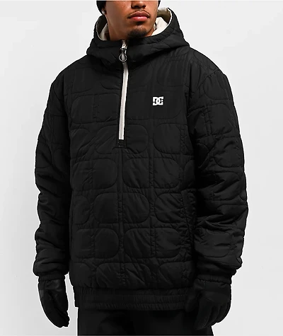 DC Nexus Anorak Brown & Black Insulated Reversible 5K Snowboard Jacket