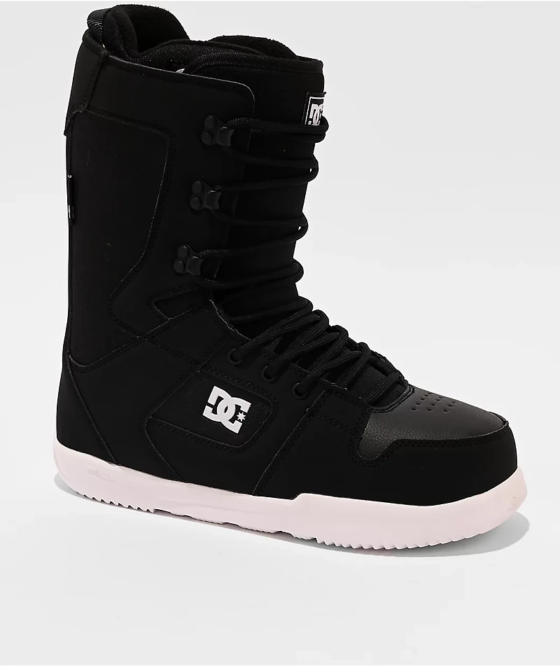 DC Phase BOA® Black & White Snowboard Boots 2026