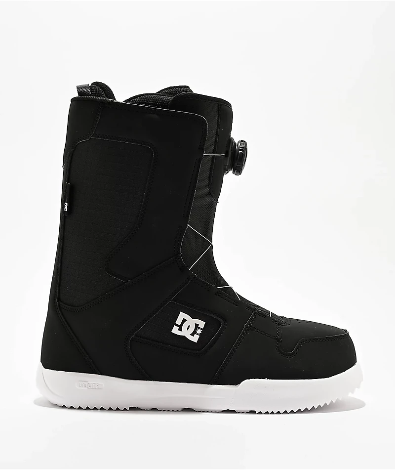 DC Phase Boa Black & White Snowboard Boots