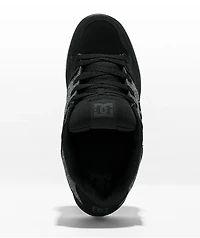 DC Pure Black & Grey Skate Shoes