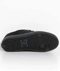 DC Pure Black & Pirate Skate Shoes