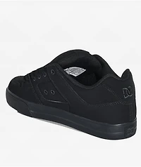 DC Pure Black & Pirate Skate Shoes
