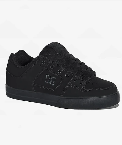 DC Pure Black & Pirate Skate Shoes