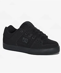 DC Pure Black & Pirate Skate Shoes