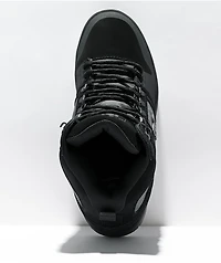 DC Pure High Top Black & Grey Camo Work Boot