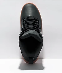 DC Pure High Top Black & Gum Work Boot