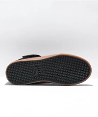 DC Pure High Top EV Black & Gum Skate Shoes