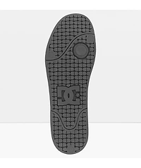 DC Pure White & Battleship Skate Shoes