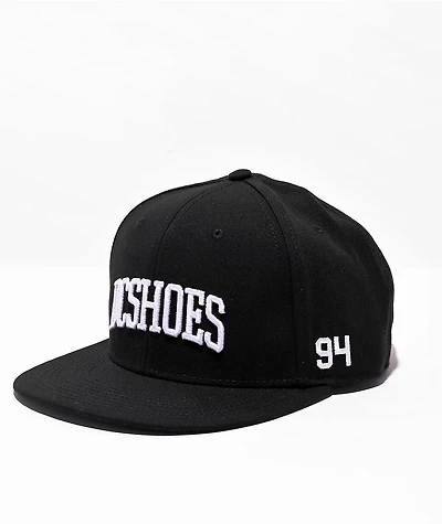 DC Semi Pro Black Snapback Hat